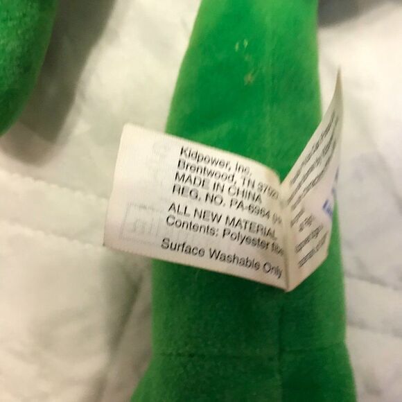 Talking Franklin Turtle 12” Plush Kidpower Nelvana Vintage 1986 and still works - Picture 5 of 8